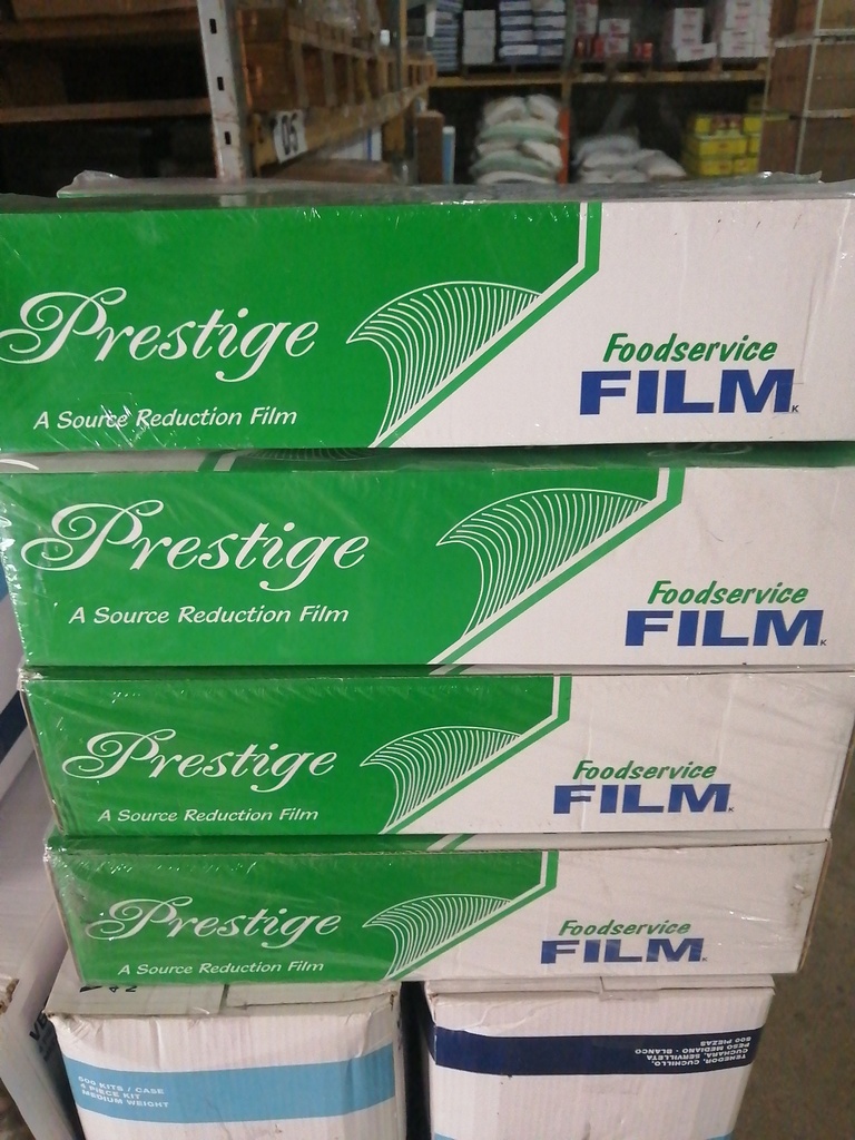 FILM WRAP, Clear, Prestige, 18" x 2000 ft