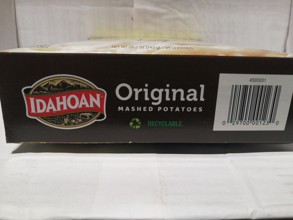 POTATOES, Mashed, Instant, Idahoan, 8-26.2 oz