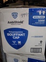 BOUFFANT CAPS, 21'', White, Ambishield, 10-100 ct   