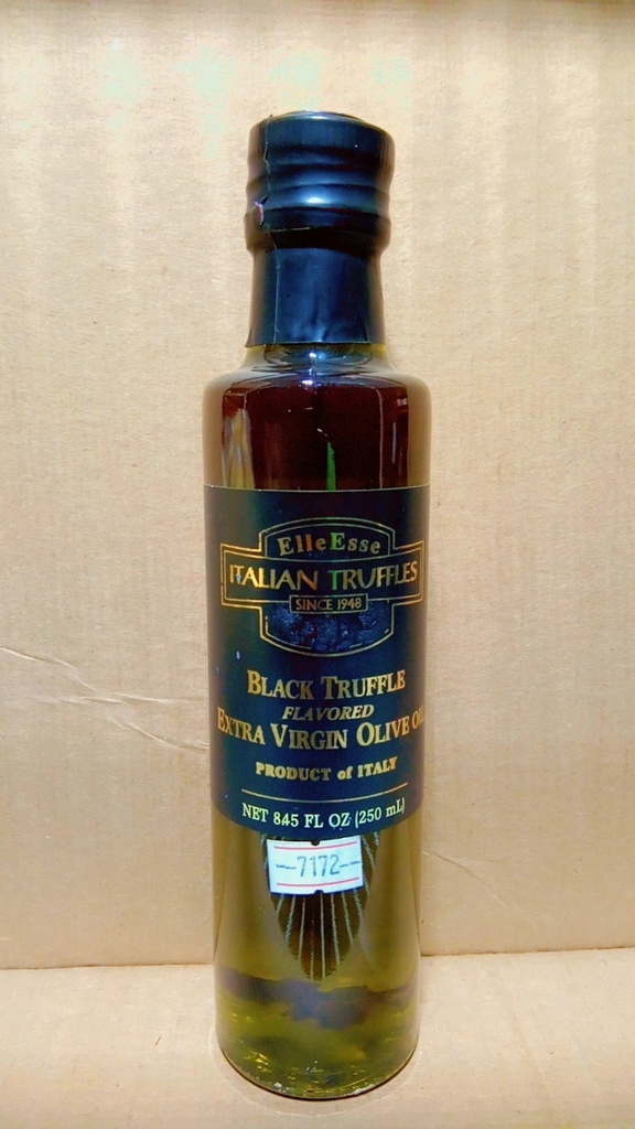 OIL, Olive, Black, Extra Virgin, Italian Truffple, Elle Esse, 8.45 oz 