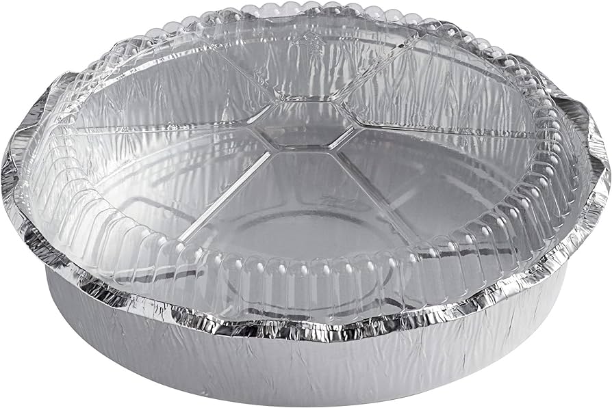 TO GO, Cont., 7", Foil Pan, Round, Dome Lid Inc., Choice, 200 ct /-cs