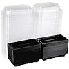 TO GO, Cont., SZ-05/K-010, Sushi, Black Base/Clear Lid, 58 x 28 x 40, Kanetsu, 350 ct /-cs