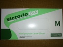 GLOVES, Latex, Victoria Bay, 10-100 ct