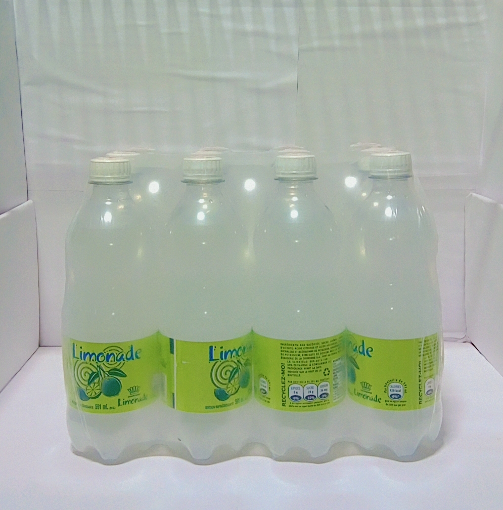 LIMONADE, Soda, Plastic, 20 oz, 12 Btl./cs 