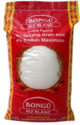 RICE, White, Bongu, 55 lb /-Bag