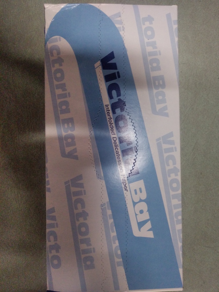 SANDWICH WRAP, Interfolded, Delicatessen Paper, VB, 12"X10 3/4", 500 ct 