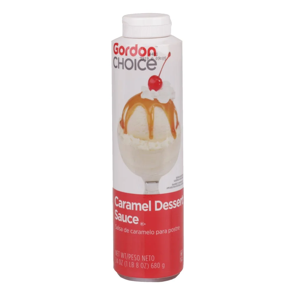 SAUCE, Caramel, Dessert, Gordon choice, 24 oz