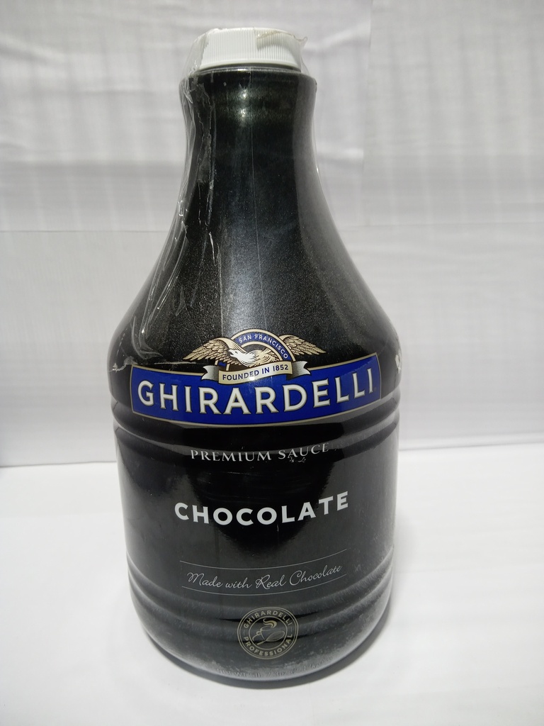 SAUCE, Chocolate, Premium, Ghirardelli, 5 lb 