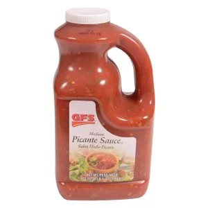 SAUCE, Salsa, Picante, Medium, GFS, 4-128 oz 