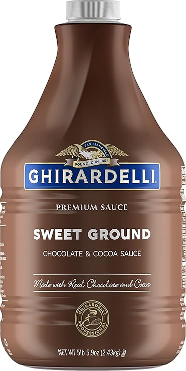 SAUCE, Sweet Ground, Chocolate & Cocoa, Ghirardelli, 5 lb