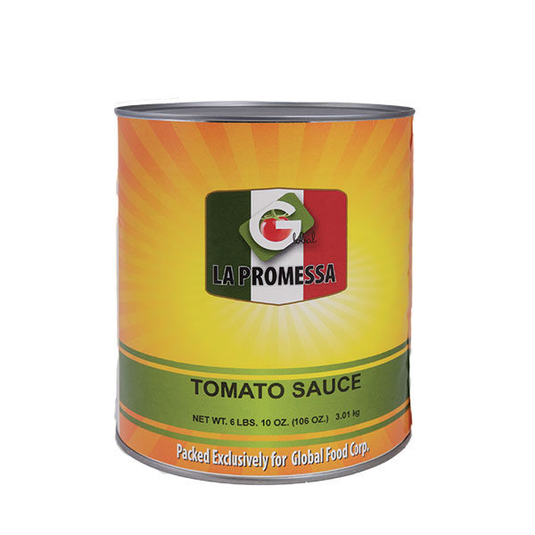 SAUCE, Pizza, Tomato, Global La Promessa, 6-105 oz 