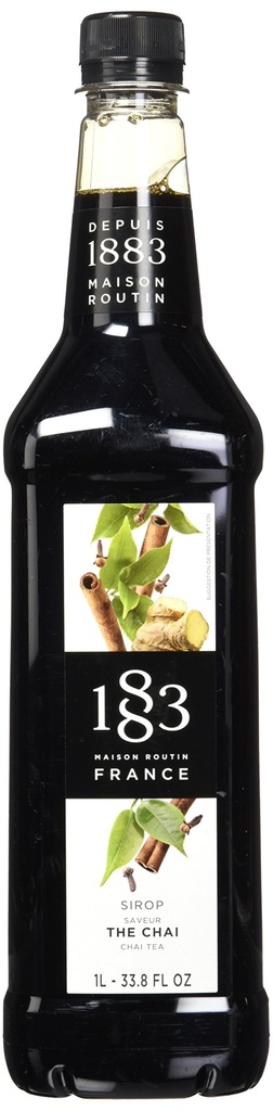 SYRUP, Chai, Tea Concentration, 1883, Philibert De Routin, 33.8 oz  