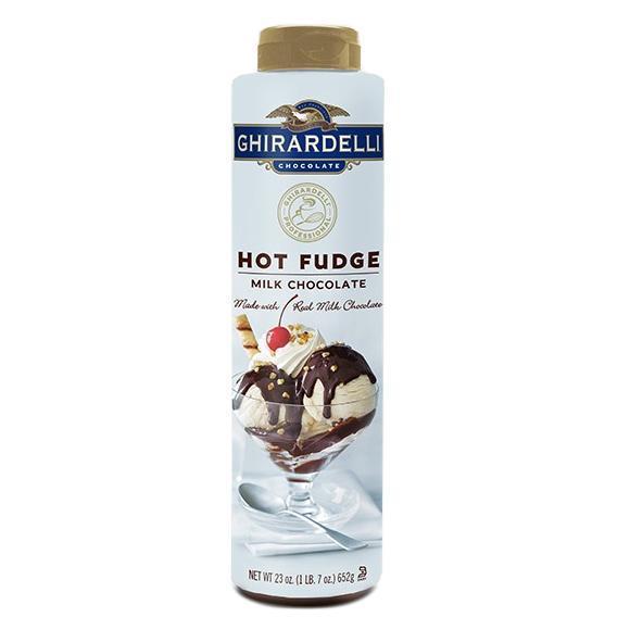 TOPPING, Hot Fudge, Chirardelli, 23 oz