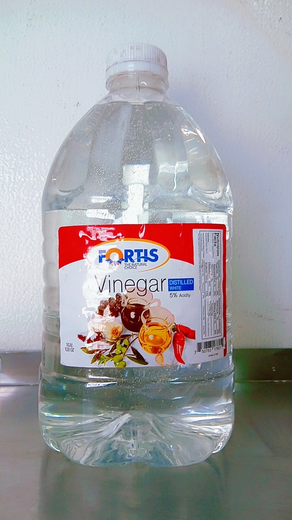 VINEGAR, White, Fortis, Huntman's, 1 gl