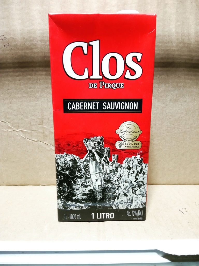 WINE, Cooking, Red, Close De Pirque, 12-1 lt  