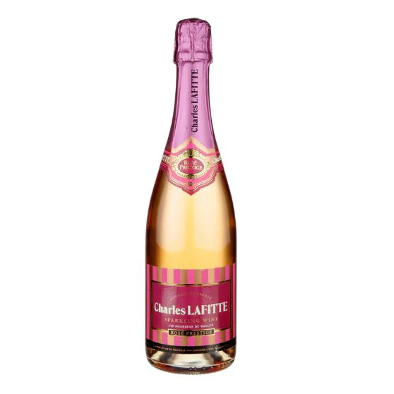 WINE, Sparkling, Rose, Prestige, Charles Lafitte, 750 ml  