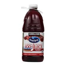 JUICE, Cranberry, Ocean Spray, kirkland 96 oz  