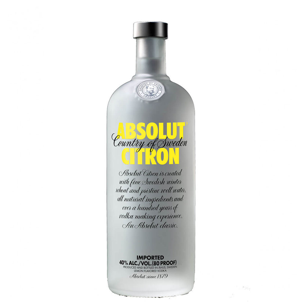 VODKA, Citron, Absolut, 1.75 L