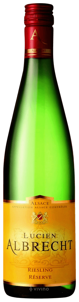 WINE, White, Alsace, 2012, Riesling, Albrecht, 750 ml