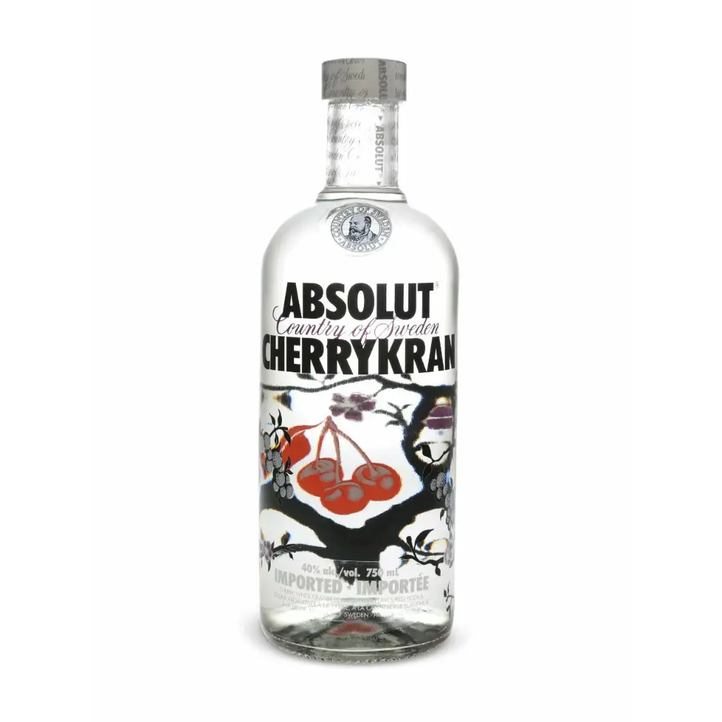 VODKA, Cherrykran, Absolut, 1 L