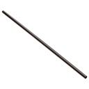 STRAW, 5", Plastic, Black, Cocktail Stirrer, Victoria Bay, 1000 ct
