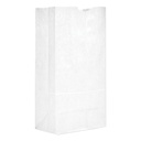 BAG, Paper, White, 4MG , Silveware , 2.75"x 10", Kraft, 2000 ct /-cs