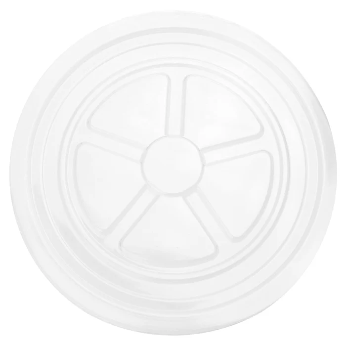 LID, 16 oz, Plastic, Clear, Uniq, Flat, Ice, Cream,1000 ct /-cs