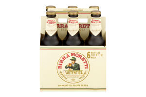 MORETTI, Mirra, Beer, L'autentica, 11.2 oz, 6 Btl./cs