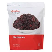 BLACKBERRIES, Whole, Gordon choice, 4-5 lb 