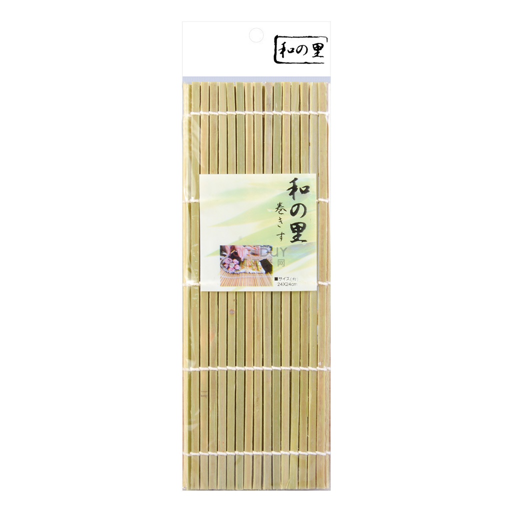 BAMBOO, Sushi, Mat, Makisu, 24 x 24 cm