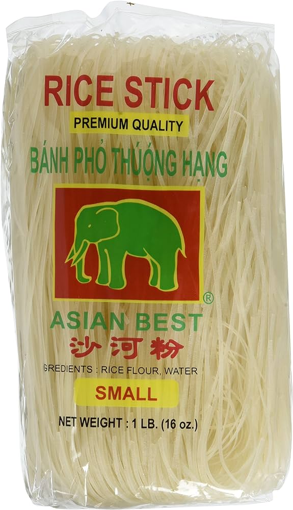 NOODLE, Rice Stick, Premium Quality, Small, Asian Best, 1 lb