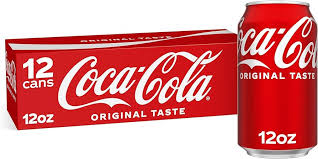 COCA COLA, Soda, Can, 12-12 oz