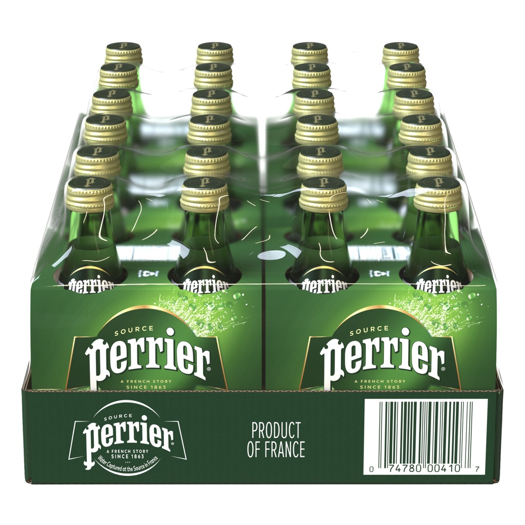 SPARKLING, Water, Natural, Perrier, Btl., 24-11 oz