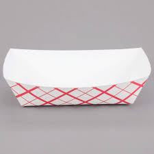 Tray, French fry, Paper, Red, 16 oz Southland, 250 ct 