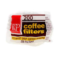 COFFEE FILTER, 8-12 Cup, Walton & Post , 200 ct 