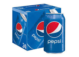 PEPSI, Soda, Can, 24-12 oz