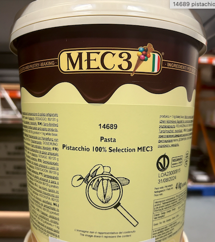 PASTE, Pistachio, California, 14689, MEC3, 8.84 lb 