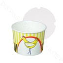 BUCKET CHICKEN, With Lid, 85 oz, DNF, Graphic, 200 ct /-cs 