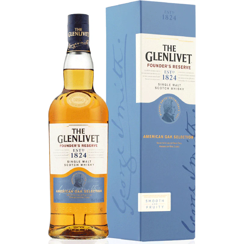 WHISKEY, Malt, Scotch, 18 Years, The Glenlivet,750 ml  