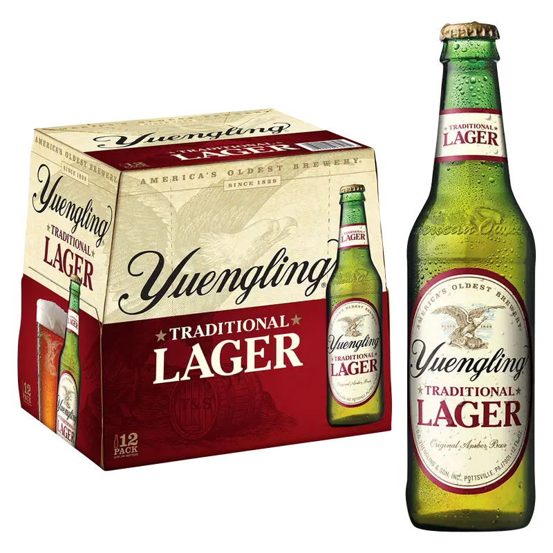 YEUNGLING, Beer, 12 oz, 12 Btl./cs  