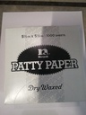 PAPER WRAP, Waxed, Patty, 5 1/2"x5 1/2", Norprk, 1000 ct  