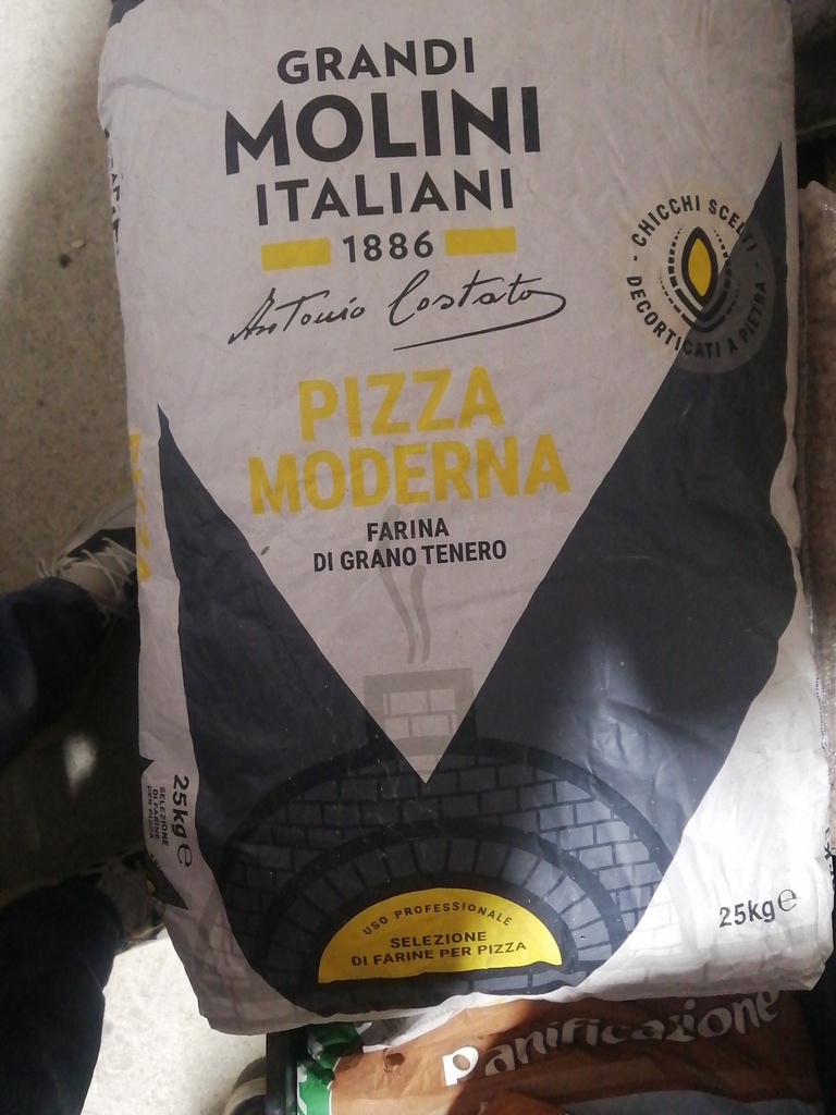 FLOUR, Pizza, Moderna, Grandi, Molini, Italiani, 25 kg