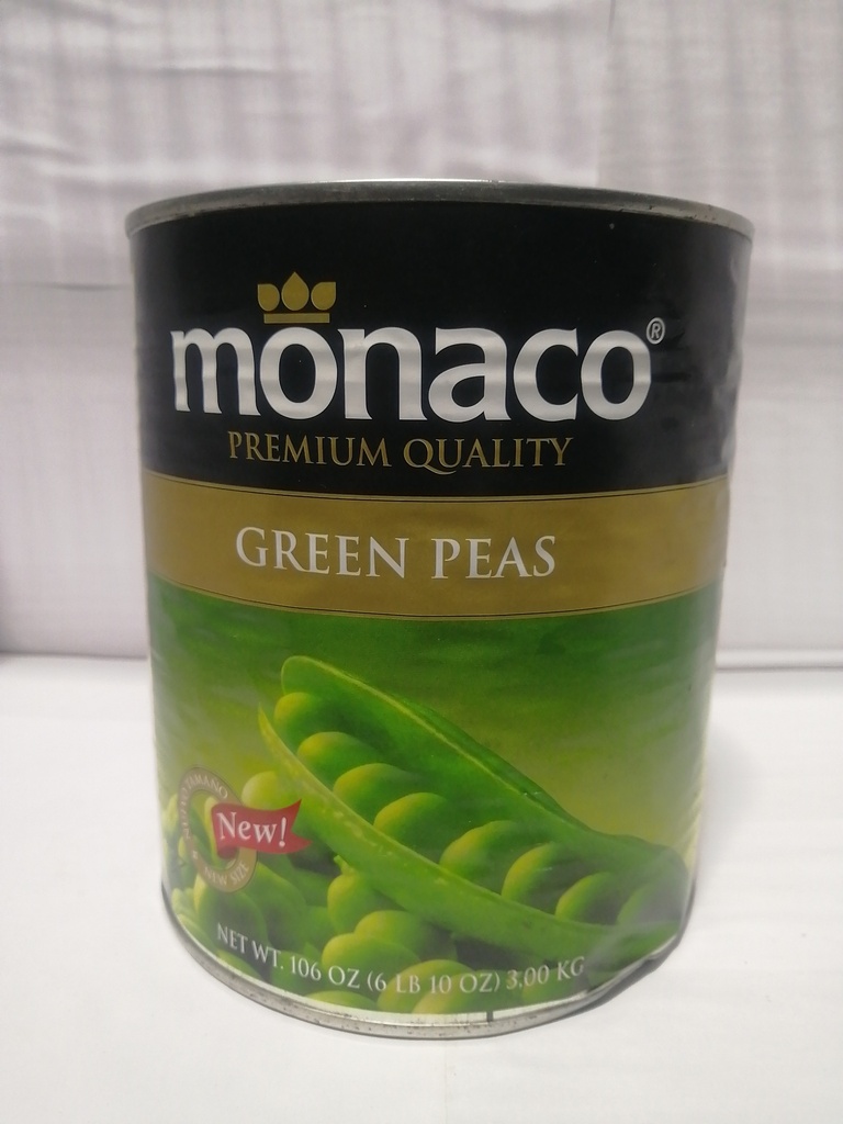 PEAS, Green, Monaco, 106 oz