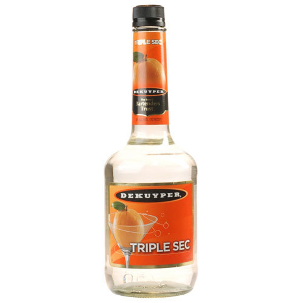 LIQUOR, Triple Sec, Dekuyper, 750 ml