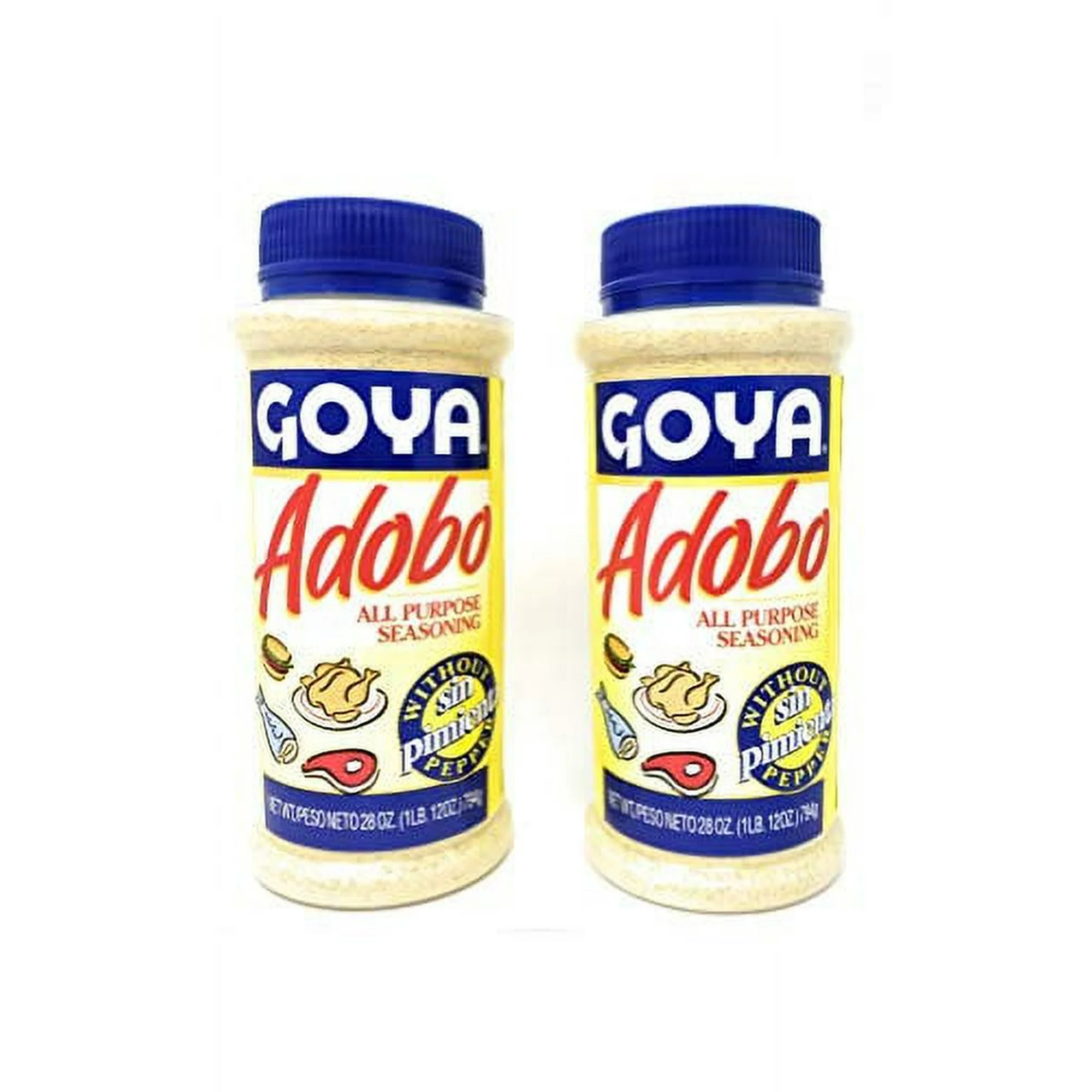 ADOBO, Blend, Without Pepper, Spice, Goya, 12-28 oz