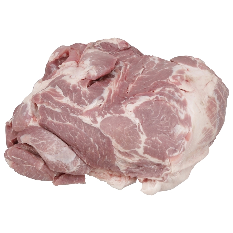 PORK, Butt, Shoulder, Bone in, Frozen, #86793, Smithfield, lb  