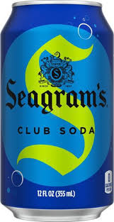 CLUB SODA, Seagram's, Can, 12 oz, 