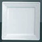 PLATES, Square PL-108, Pride Land, 8''L x 8", #930261, Yanco, 36 ct