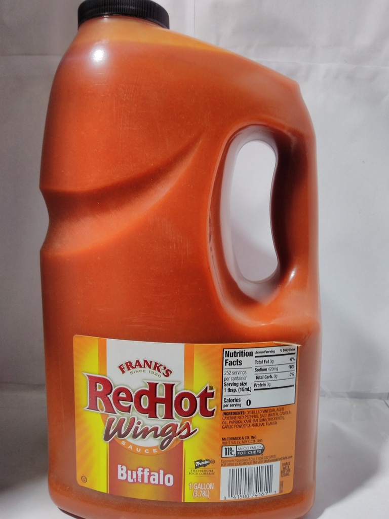 SAUCE, RedHot, Buffalo, Frank's, 4-128 oz 