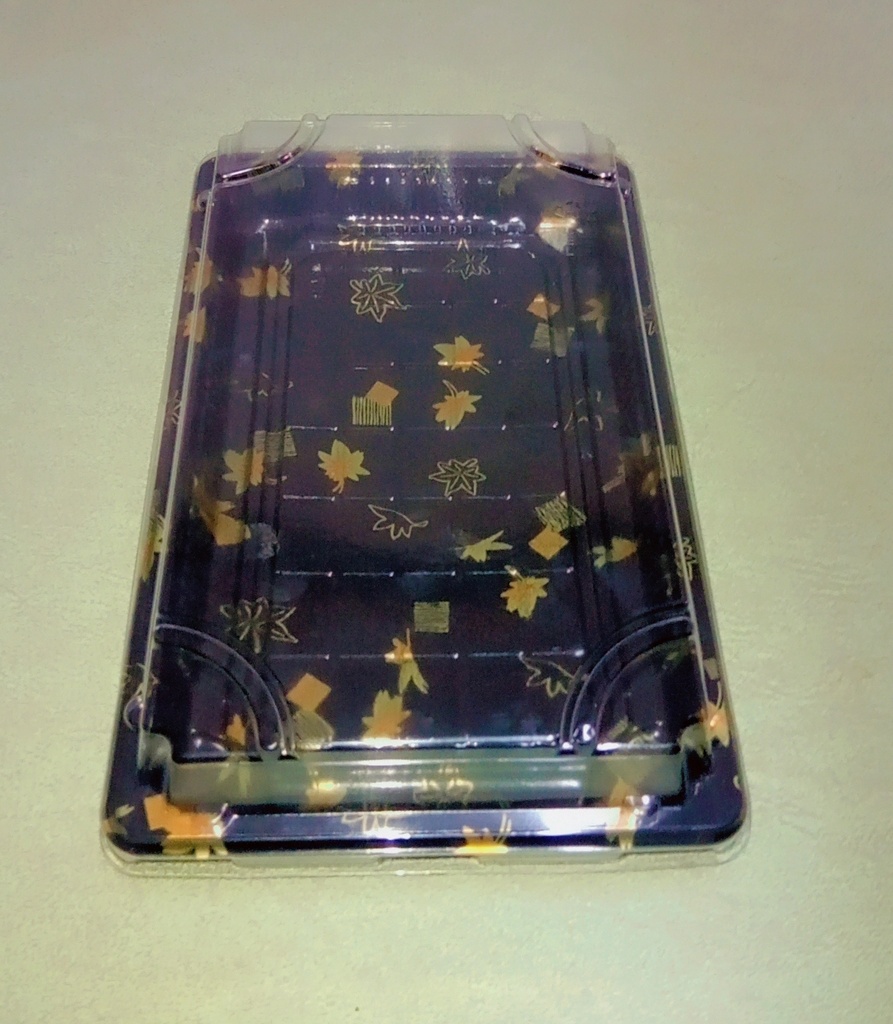 TO GO, Cont., JP-1107, Sushi, W/Lid, 185 x 130 x 42 mm, Tetsujin, 200 ct /-cs  